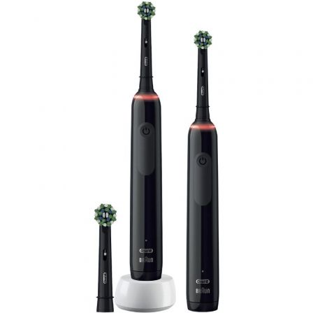 Oral-B PRO 3 3900 Duo Black Edition Pack 2 Uds Oral-B PRO 3 3900 Duo Black Edition Pack 2 Uds